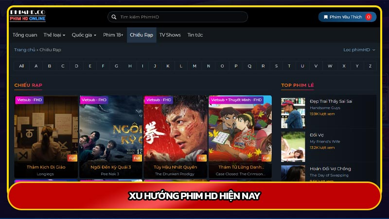 Xu hướng phim HD hiện nay